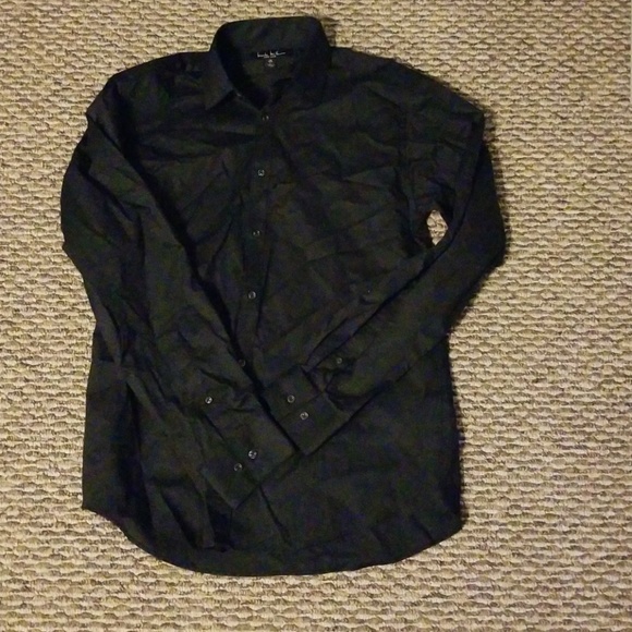 Black Button-Up Shirt - Picture 1 of 1